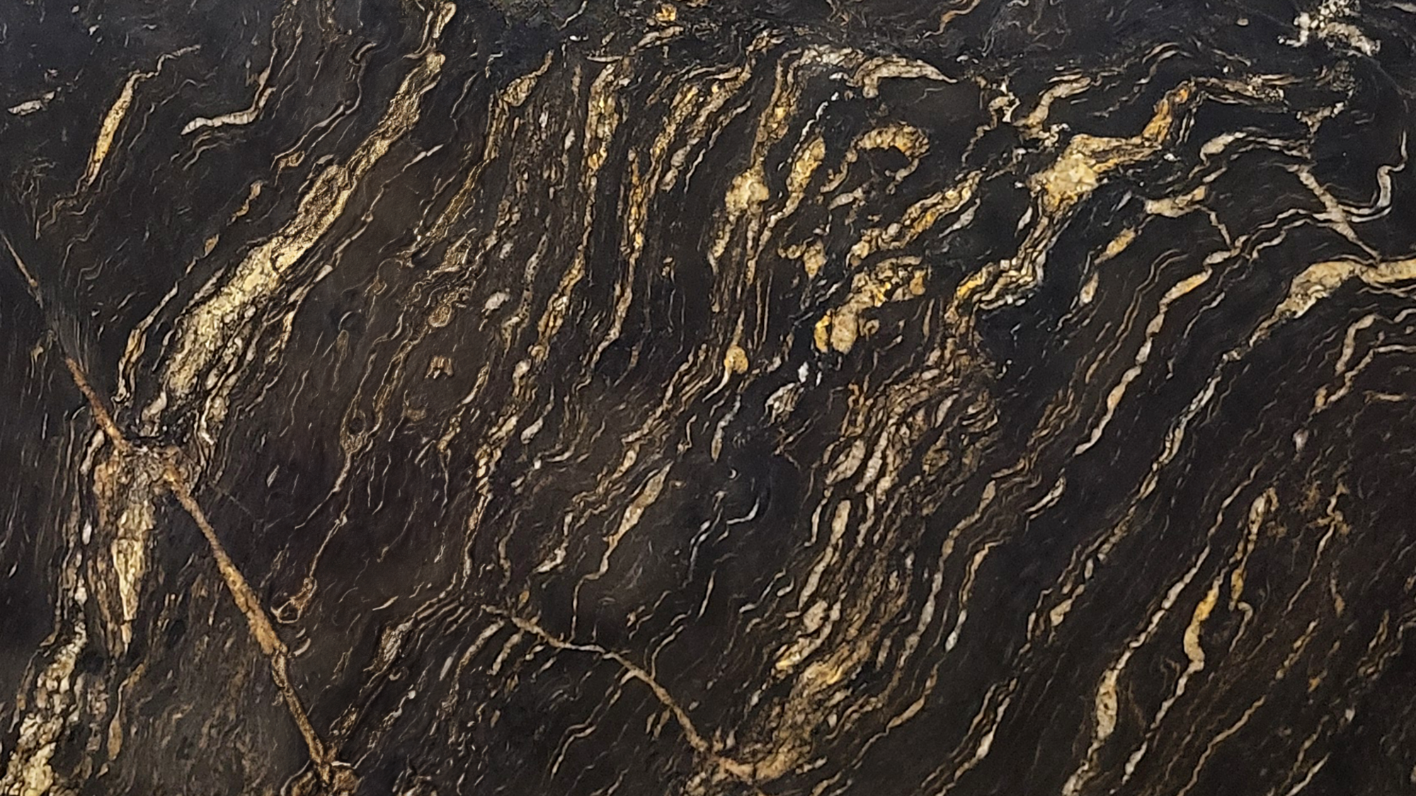 COSMIC BLACK YELLOW GRANITE | BRACHOT